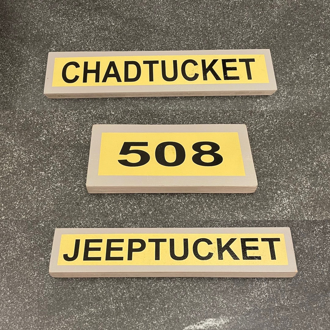 3 Signs Nantucket Carved Quarterboard Company Etsy