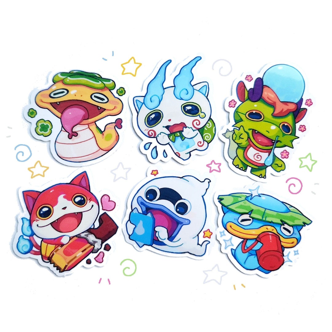 YOKAI WATCH Classics Stickers Etsy Australia