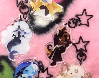 CRK Epoxy Acrylic Keychains