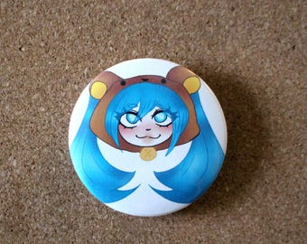 Miku Bear Vocaloid Hatsune Miku Button