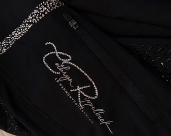 Glammy Riding Leggings: Comfortable, Elastic Riding Pants with Glitter for Equestrian Sports