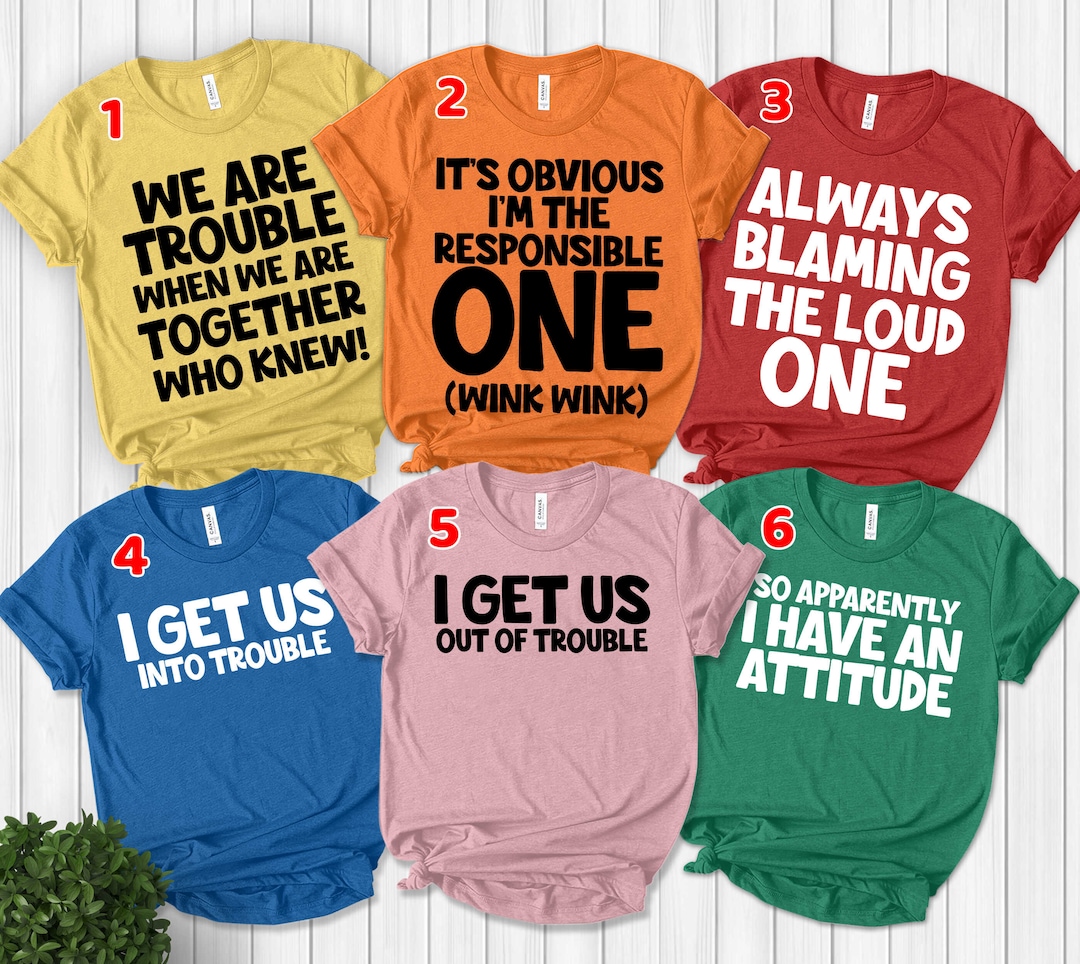 Funny Friend Group Shirt Friends Matching Tee Girls Weekend Etsy