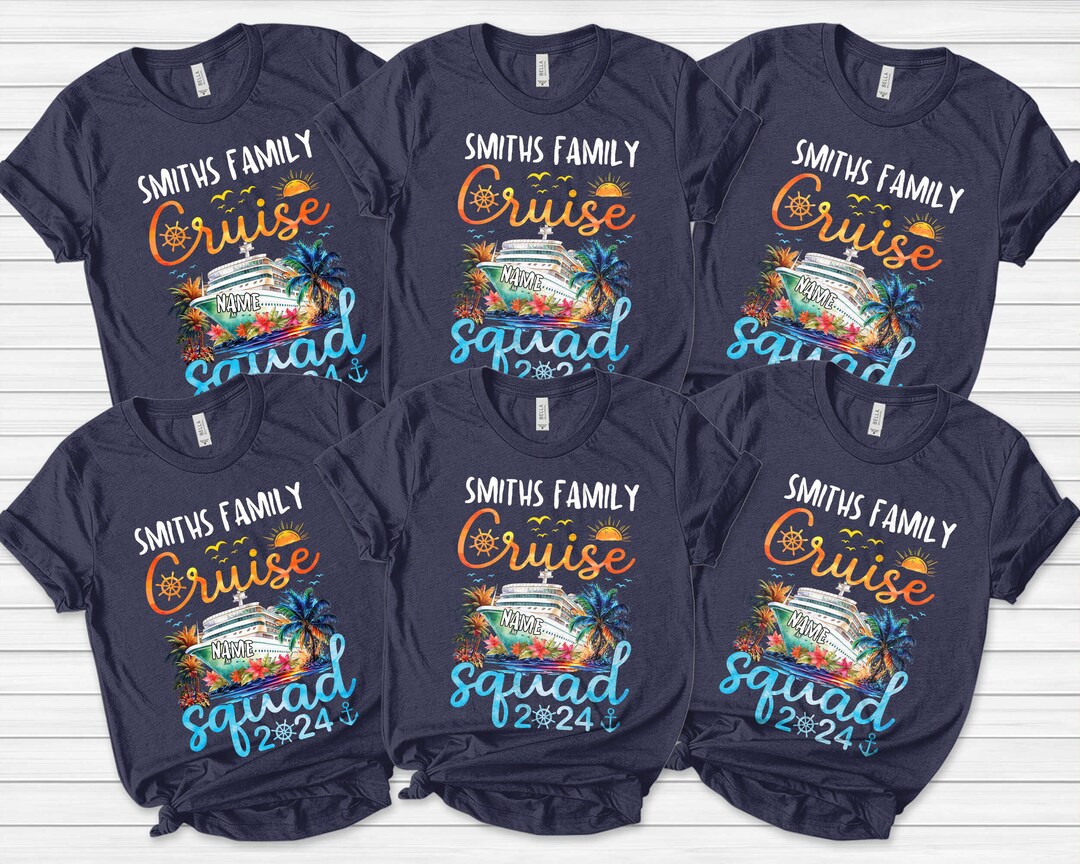 Family Cruise Shirts 2024 Cruise Squad Cruise 2024 Shirts Etsy