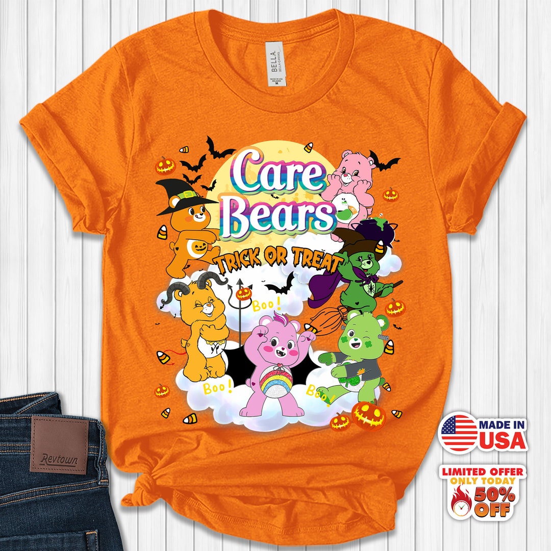 Care Bear Halloween Shirt Bear Group Halloween Shirt Group - Etsy