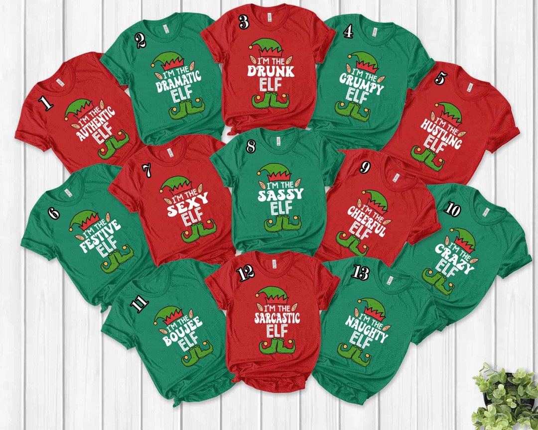 Matching Friends Group Shirt Funny Christmas Group Shirt Etsy