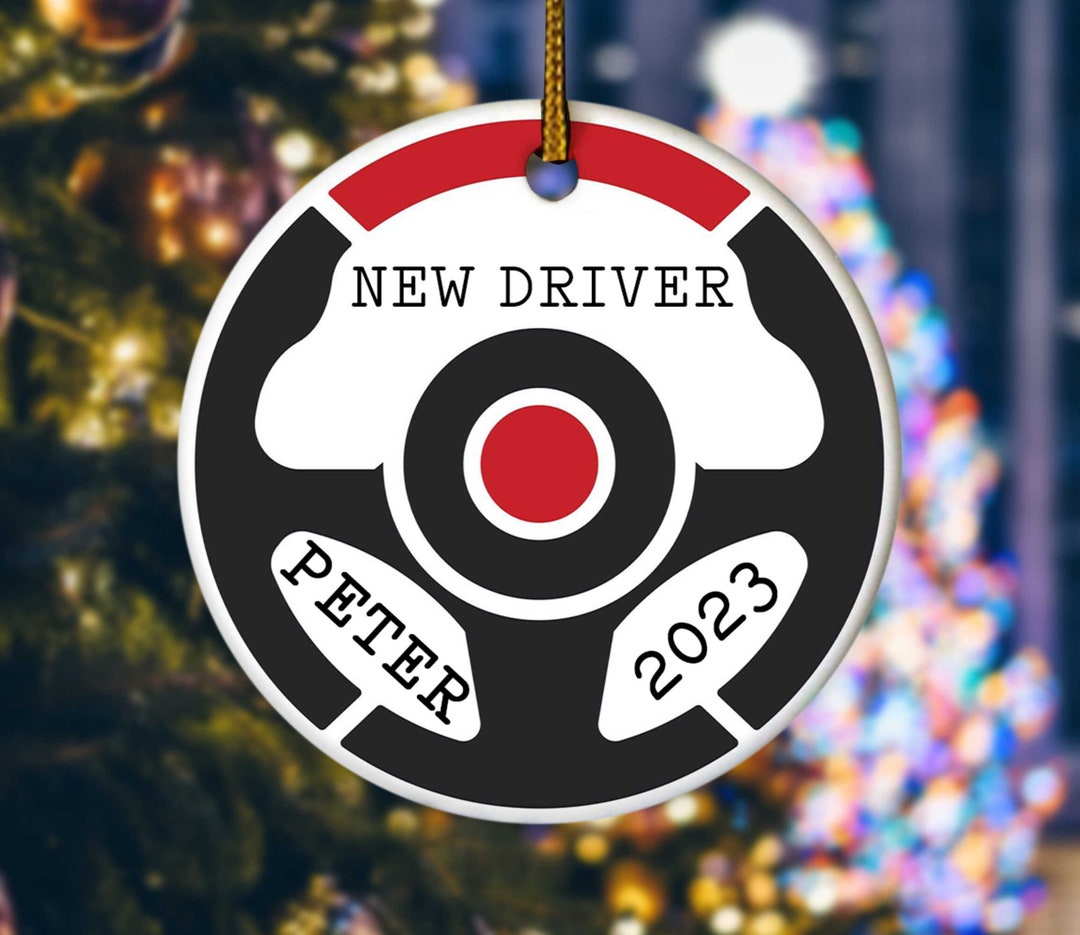 New Driver Christmas Ornament New Driver License Ornament Etsy
