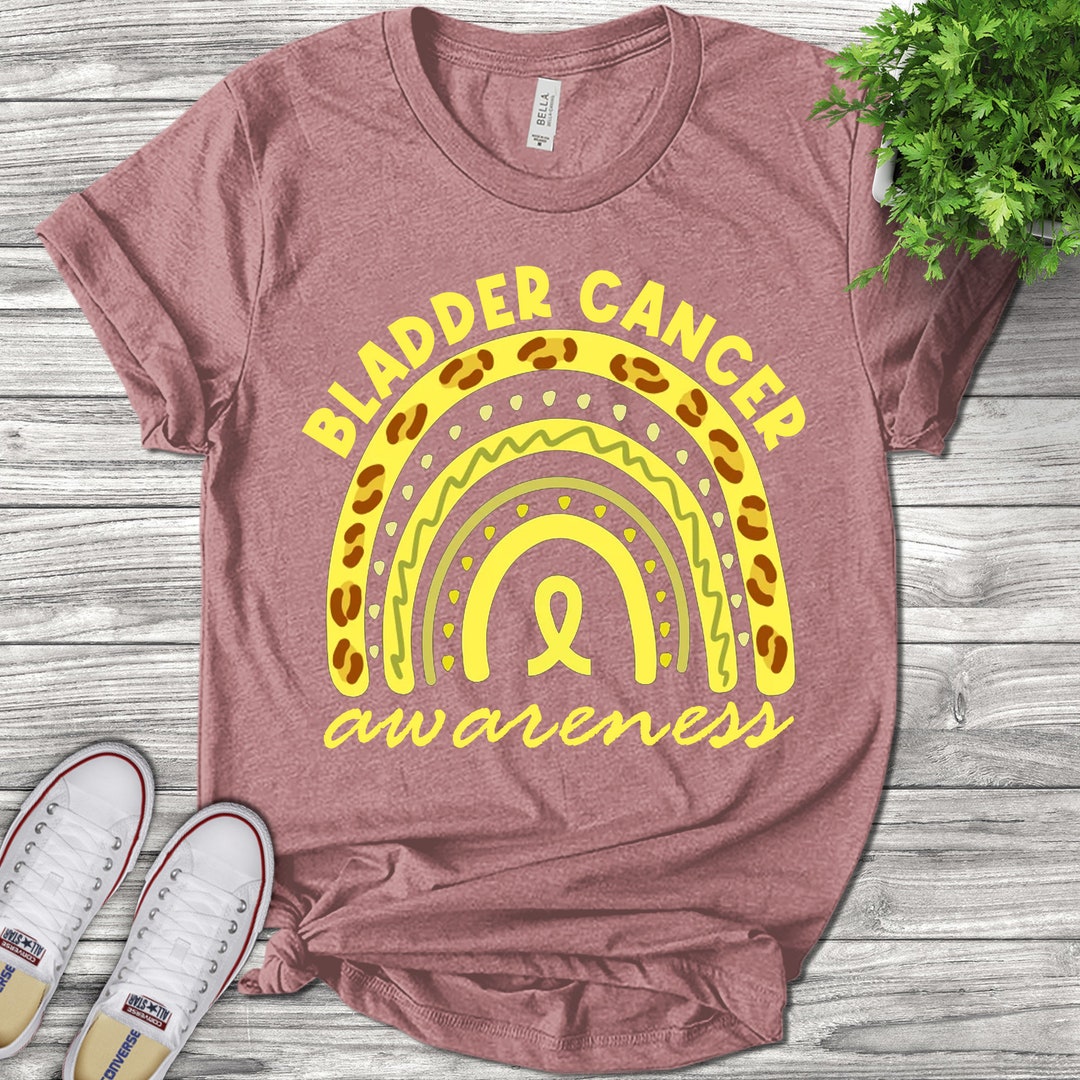 Bladder Cancer Awareness Shirt Awareness T-shirt Bladder - Etsy
