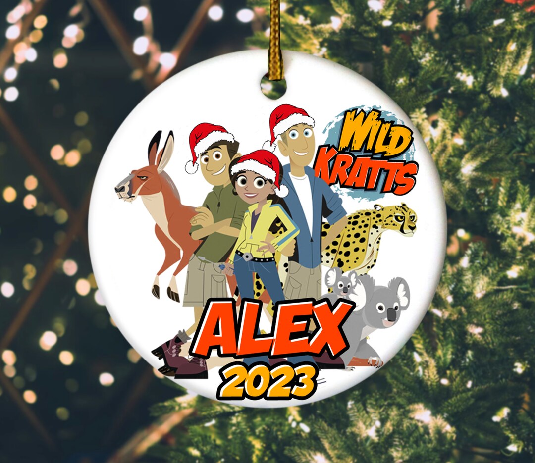 Wild Kratts Ornament Wild Kratts Christmas Ornament Wild - Etsy