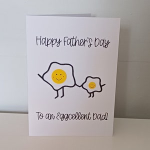To an Eggcellent Dad, Father’s Day Greeting Card (Physical Product)