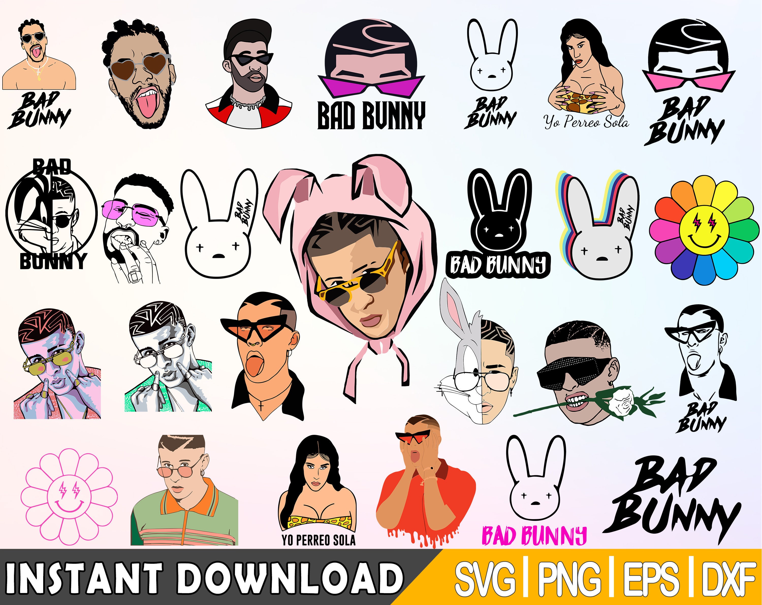 6+ Draw Bad Bunny