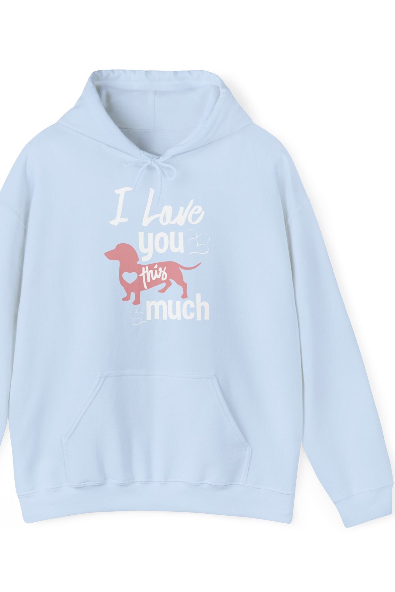 Hoodie mit Kapuze, Niedlicher Dackel Spruch, Lustiger Kapuzenpullover ...