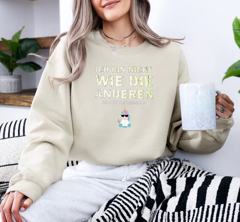 Motivierende Sprüche Sweatshirt, Sweatshirt Lustige Sprüche, Trendiger
