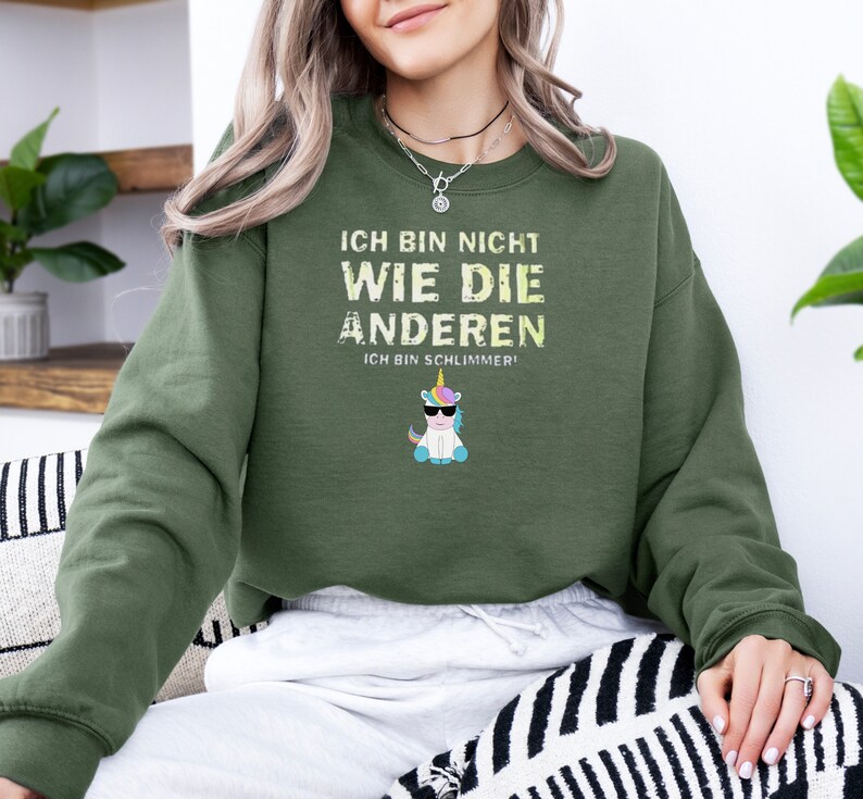 Motivierende Sprüche Sweatshirt, Sweatshirt Lustige Sprüche, Trendiger