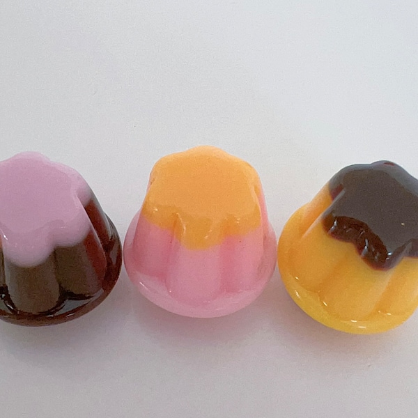 Shoe Charm- Pudding jelly 3pcs set