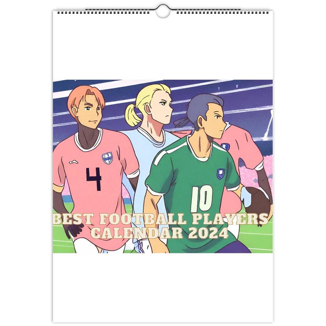 Best Football/soccer Players Anime 2024 Wall Calendars Etsy