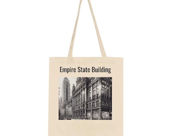 Iconic New York: Empire State Building Classic Canvas Tote Bag