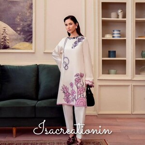 Indian kurti with pant and dupatta set , kurti plazzo set ,cotton salwar suit, women for kurta 2 pis set , free shiping
