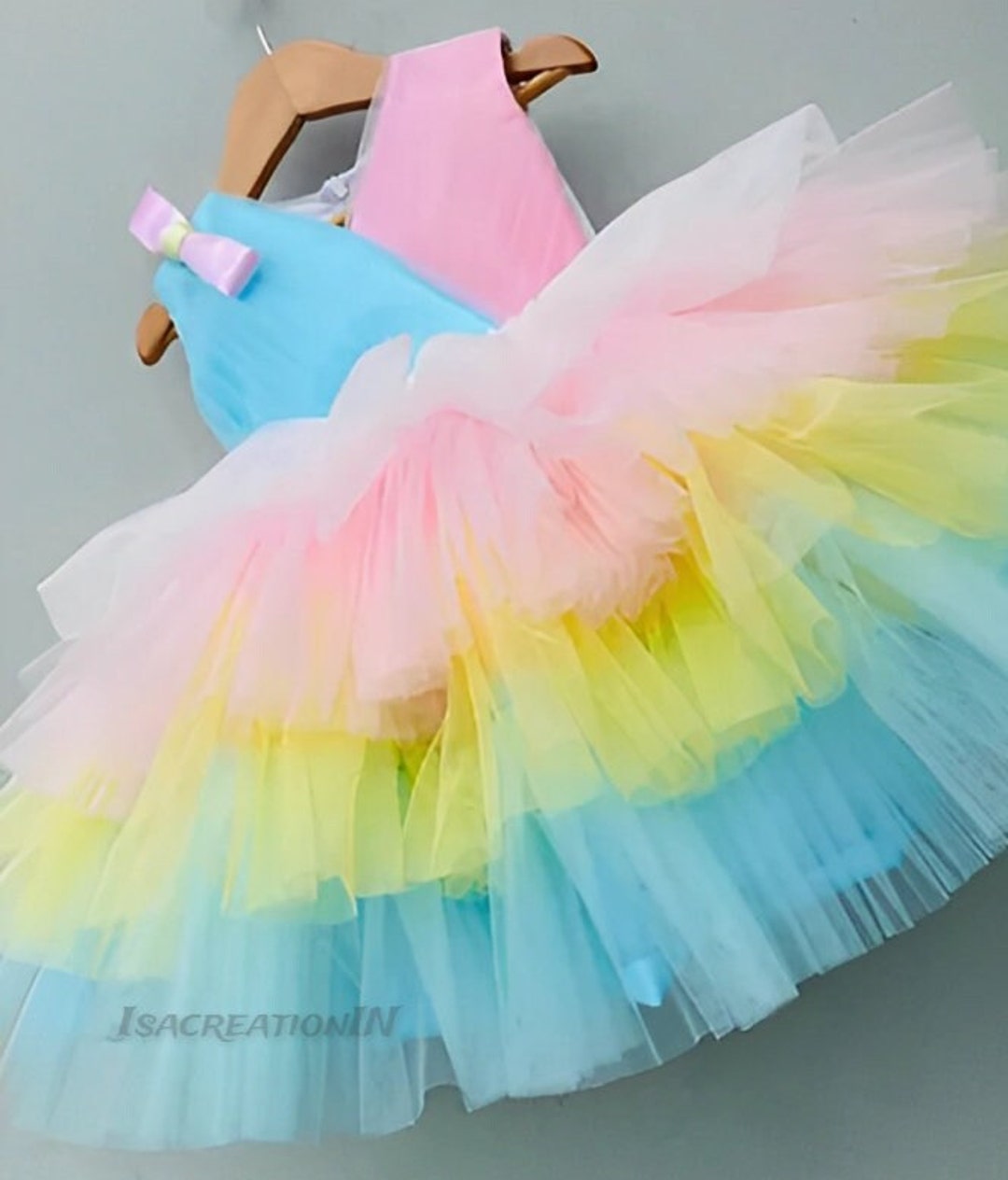 Baby Girls Party Wear Frock Dress Fr1005T