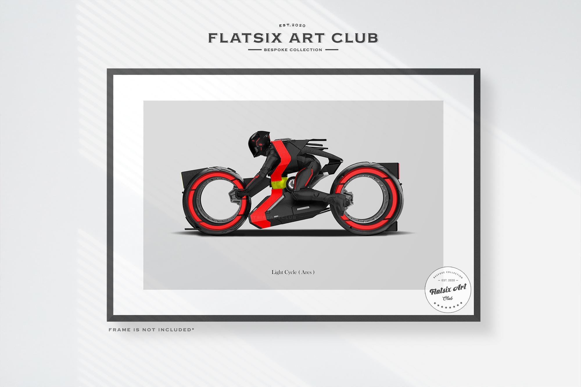 Tron Lightcycle Poster - Etsy