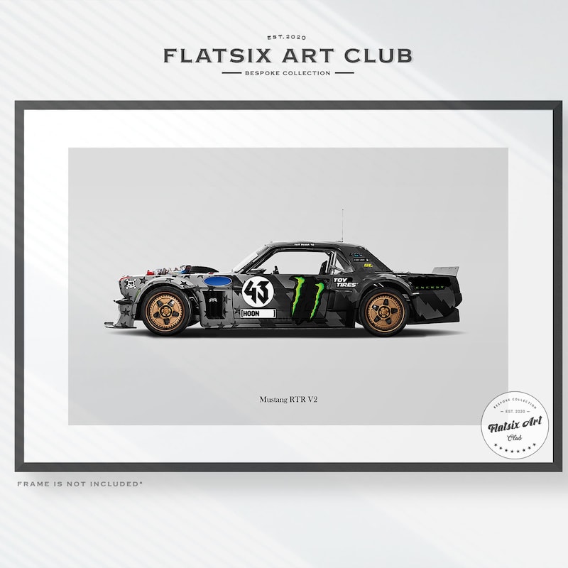 Ken Block Mustang - Etsy