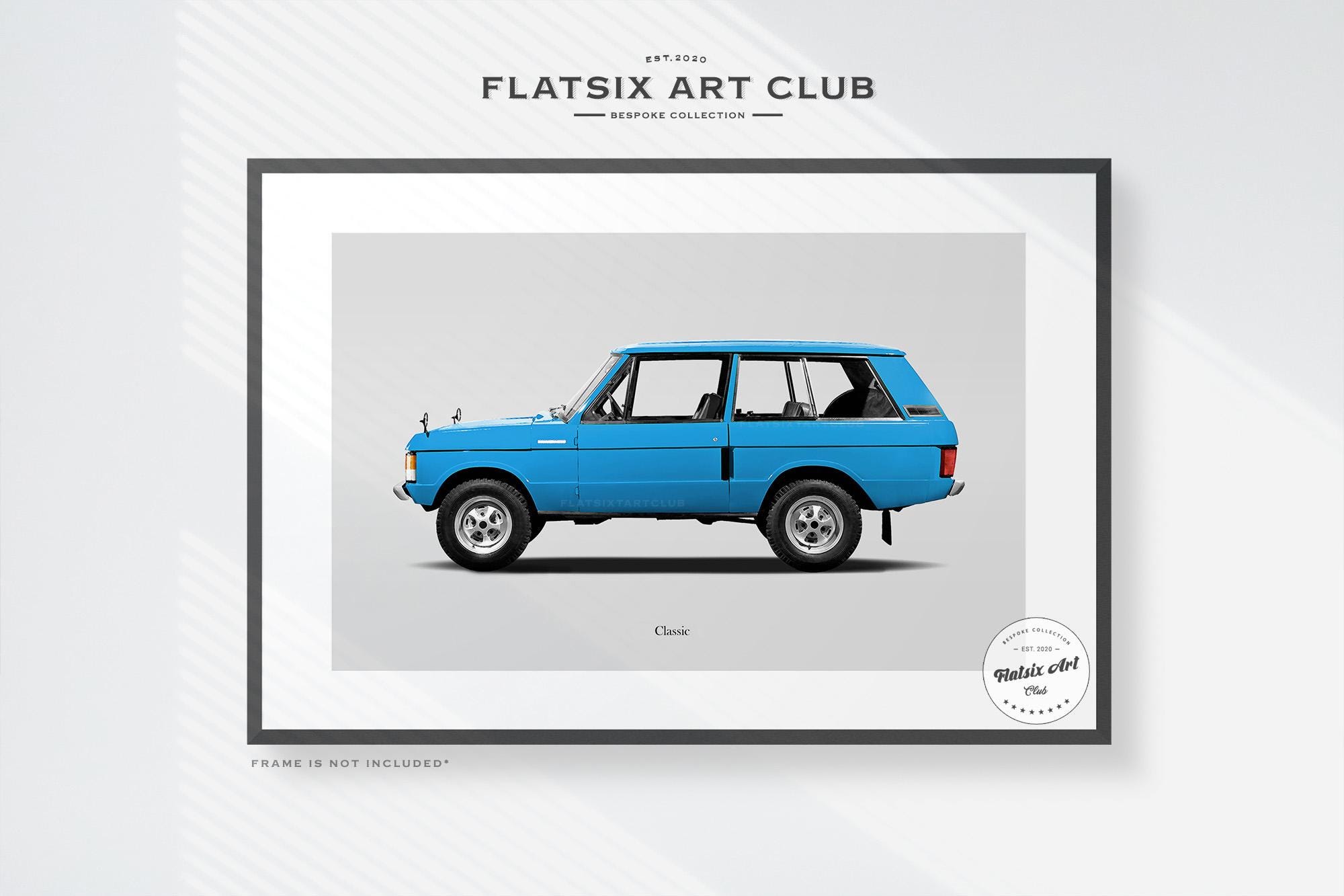 Range Rover Drawing - Etsy