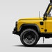 Land Rover Defender Sketched Wall Art - Multi-colour Automotive Art ...