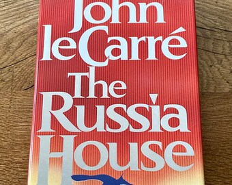 Bardzo dobry egzemplarz pierwszego wydania „Domu rosyjskiego” Johna Le Carré