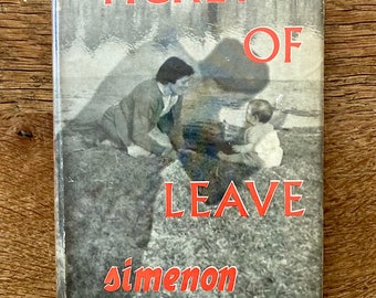 Sehr gute Erstausgabe von Ticket Of Leave von Georges Simenon in einem guten Schutzumschlag