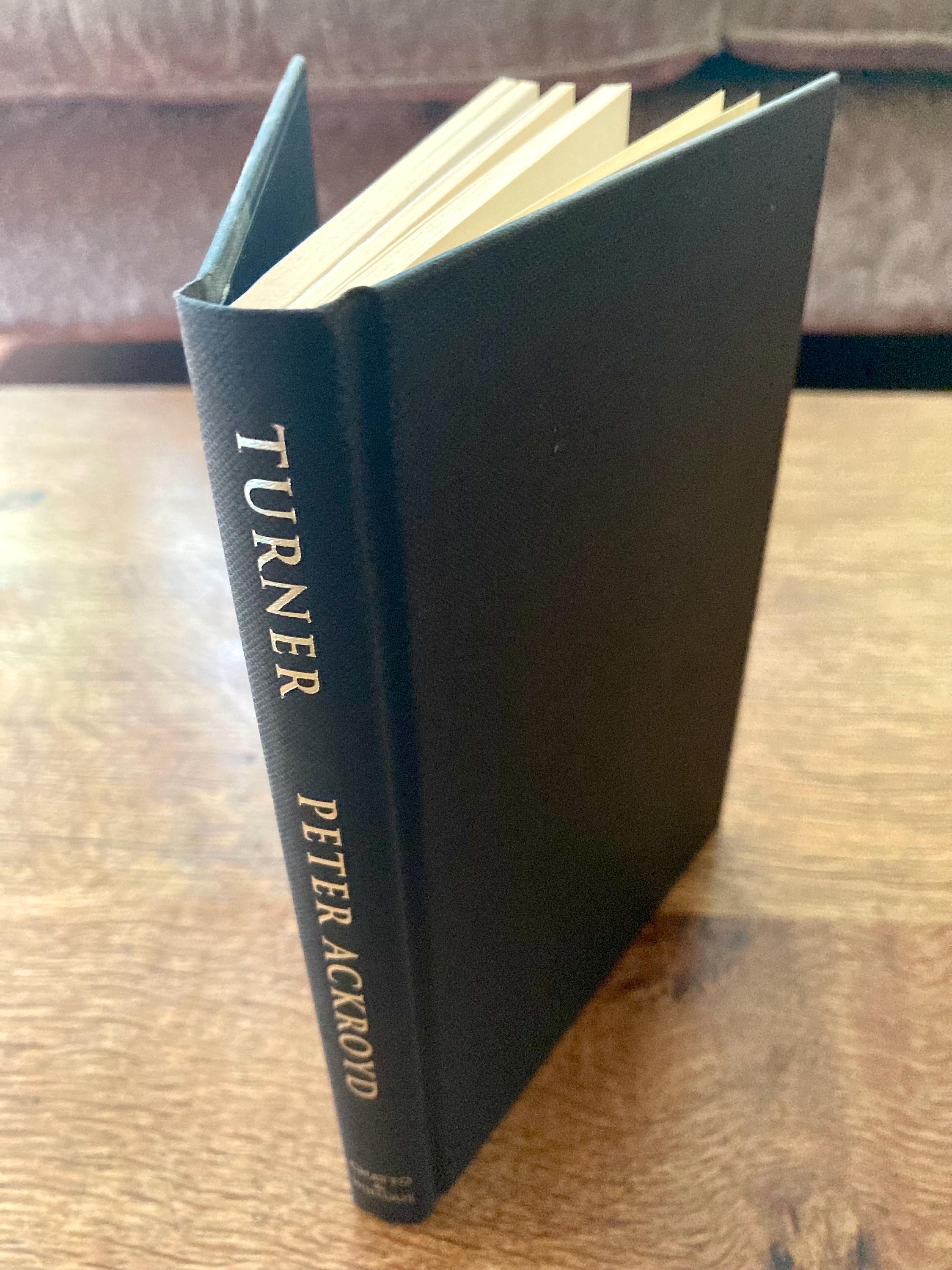 送料無料 いくらから Near-fine First Edition Copy of 'turner' by Peter Akroyd. - Etsy 洋書