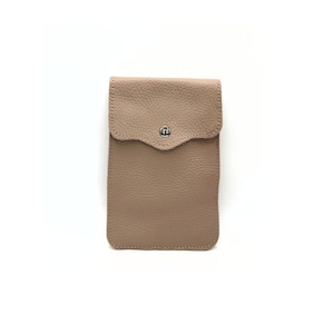 Cartera para teléfono móvil, compartimento de doble sección.