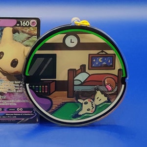 Portachiavi Friendball Pokeball / Shaker in acrilico