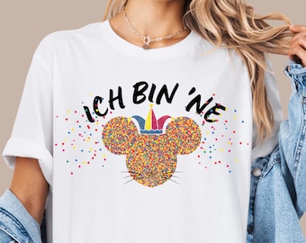 Disfraces de carnaval para mujer, camiseta de ratón de carnaval para mujer, camiseta de carnaval colorida, disfraz de carnaval para mujer, atuendo de grupo, carnaval para mujer