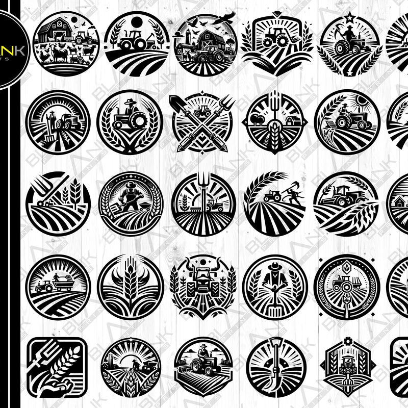 Tractor Emblems - Etsy
