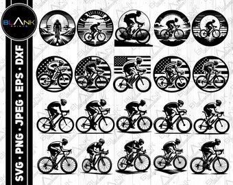 Cycling Svg - Etsy