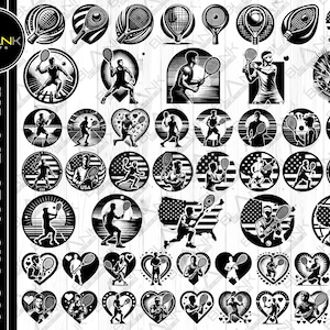 racquetball bundle svg png jpeg eps dxf bundle silhouette cricut commercial use custom racquetball sports bundle svg
