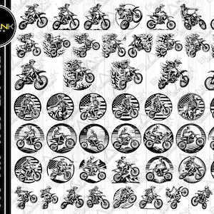 skeleton motocross bundle svg png jpeg dxf bundle silhouette clipart cricut vector commercial use custom motocross motorcycle bike bundle