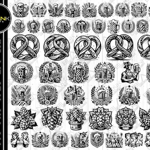 oktoberfest bundle svg png jpeg eps dxf bundle silhouette clipart cricut vector commercial use custom oktoberfest vector octoberfest bundle