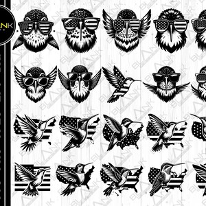 Kolibri Landkarte fliegen Tier svg png jpeg eps dxf Kontur Cricut kommerzielle Nutzung benutzerdefinierte Kolibri USA Flagge Landkarte
