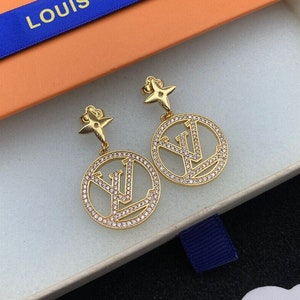 etsy lv earrings