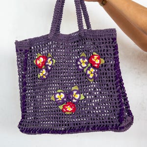 Violet on Mesh Bag für die beste Mutter aller Zeiten als Geschenk