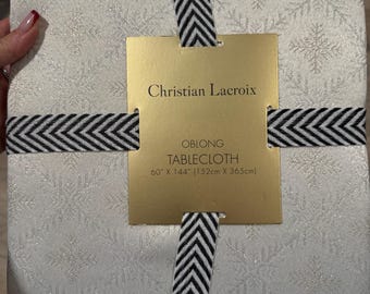 Christian Lacroix Oblong Tablecloth 60” x 144”. Brand New!