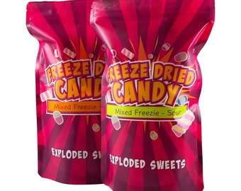 Freezie Bag - Original & Sour | Multibuy | Exploded Sweets | Freeze Dried Candy UK