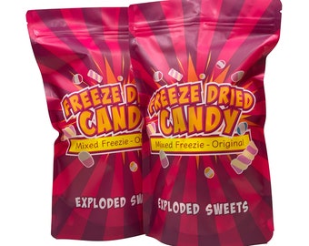 Freezie Bag - Original | x2 Multibuy | Exploded Sweets | Freeze Dried Candy UK