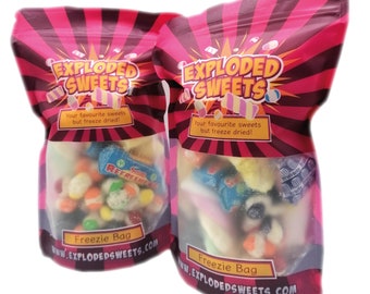 Freezie Bag - Original x2 Multibuy | Exploded Sweets | Freeze Dried Candy UK