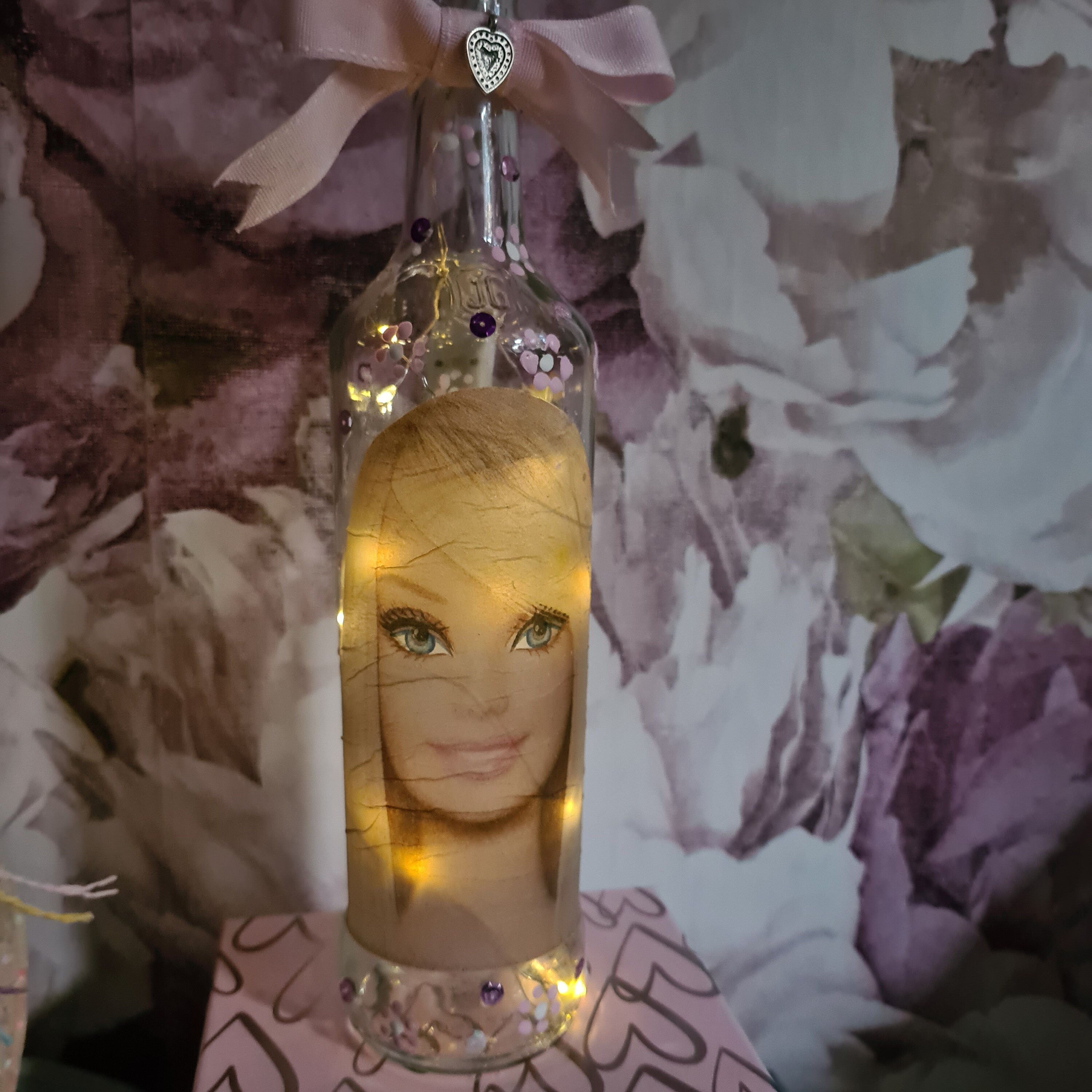 Barbie Light up Bottles Etsy