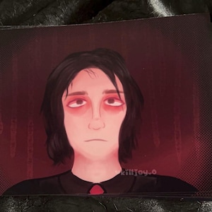 A5 Gerard Way Print - My Chemical Romance