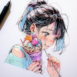 Manga Coloring