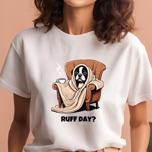 Funny Cozy Dog TShirt, Dog Lover Gift, Cute Dog Shirt, Vibrant funnyT-Shirt, Animal Graphic Tee, Dog TShirt