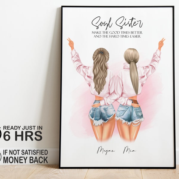 Best Friend Art Etsy