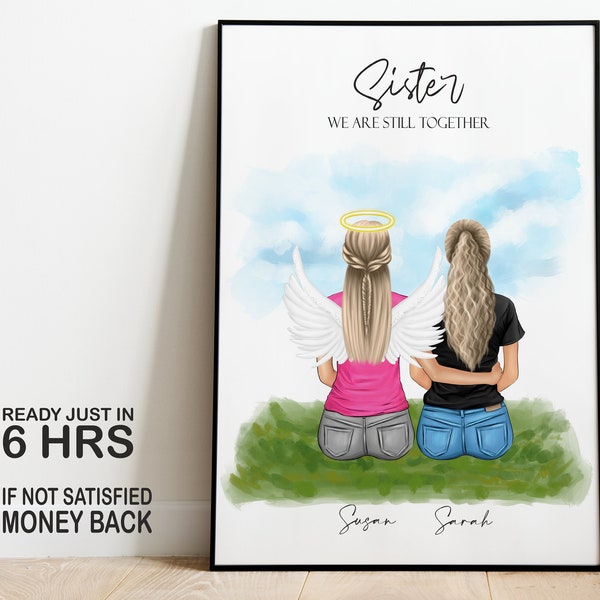 Loss of Sister Gift, Grief Gift, Sister Memorial Gift, Sympathy Gift, Remembrance Bereavement Gift, Condolence Memorial Gift, In Memory of